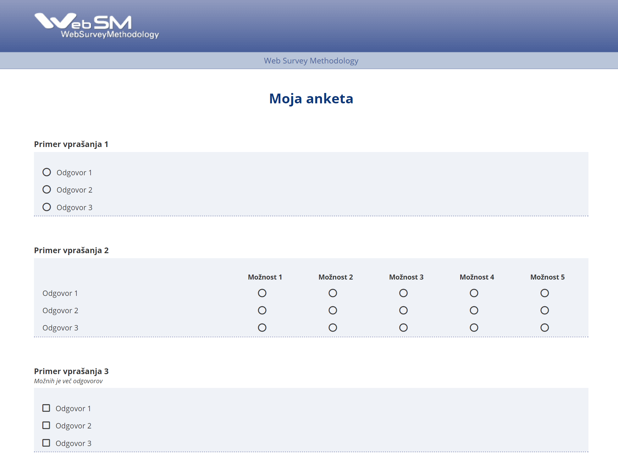 Select theme WebSM